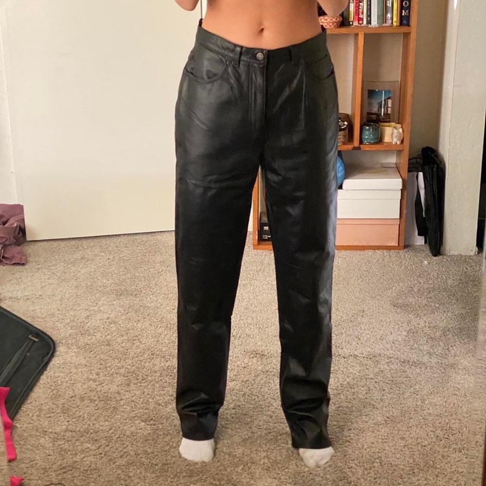 Leather pants